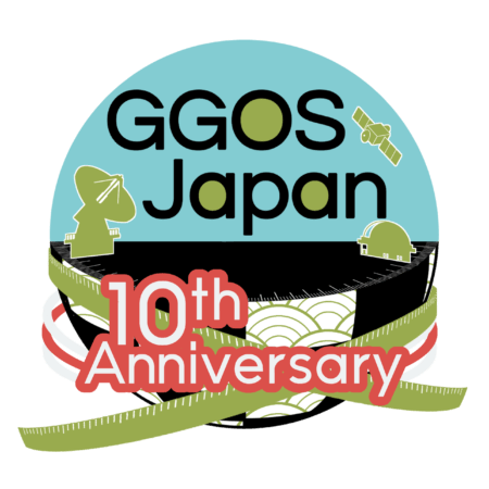 GGOS Japan 10th anniversary logo